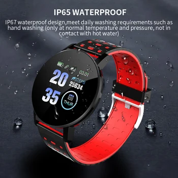 119 Plus Smart Aproce Sirdsdarbība Smart Skatīties D18 Cilvēks Aproce Sporta Pulksteņi Joslu Ūdensnecaurlaidīga Smartwatch Android Modinātājs