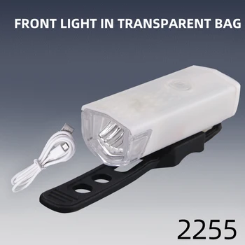 300 Lm 3 Režīmu USB Lādējamu Velosipēda Priekšējā Apgaismojuma LED Lampas, Velo Lukturītis 6000K Ūdensizturīgs Velosipēdu Pārnēsājamo Lukturu 21288