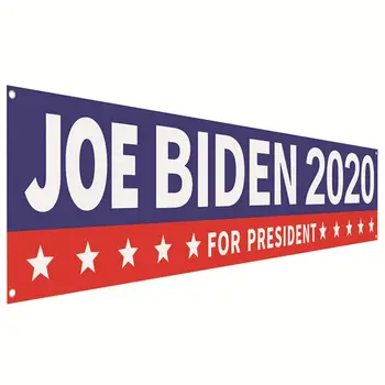 Baidens 2020. Gadam Vispārējās Vēlēšanu Poliestera Karoga Amerikāņu Prezidenta Vēlēšanu Banner Ārā, Dārza Dekorēšanai