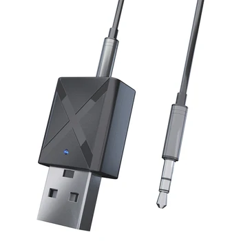 Bezvadu Bluetooth Raidītāju Uztvērējs, 3,5 mm AUX Stereo Mini Bluetooth 5.0 Adapteri, Lai Auto Mūzikas Bluetooth Raidītāju TV