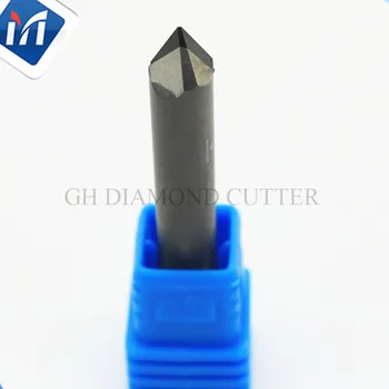 Dimanta cnc gravēšanas instrumenti cnc granīta akmens frēzes 5GAB Diametrs 10mm XL70X04mmX105 vai 90 grādu Akmens Gravēšanas Biti