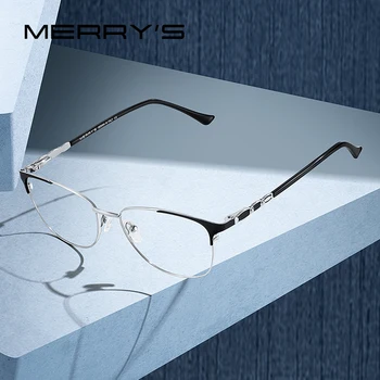 MERRYS DIZAINA Sievietes Retro Kaķu Acu Brilles Rāmis Dāmas Modes Brilles Tuvredzība Recepte, Optisko Briļļu S2121 11013