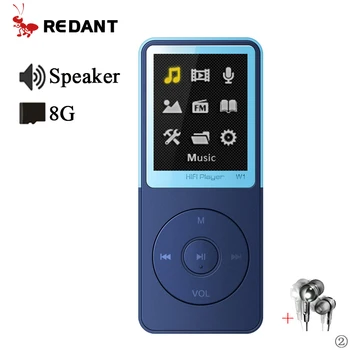 Reproductor HIFI MP3 Atskaņotājs Sporta Austiņas Ar FM Radio, E-Grāmatu Lasīšanas Mini USB Mūzikas Atskaņotājs Audio Lecteur MP 3 Walkman LCD