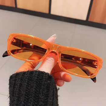 Vintage Nelielu Kvadrātveida Kniežu Saulesbrilles Par Sievietēm Jaunā Modes Zīmola Apelsīnu Slīpums Saules Brilles Vīriešiem Hip Hop Eyewear Ir 2021. Mew Melns 4883