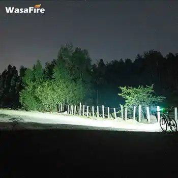 WasaFire 10000 Lūmeni Velosipēdu Gaismas 6 x XML-T6 LED Velosipēdu Velosipēds, led Lampas, Lukturu Lampiņu luces bicicleta Āra Lukturis 17685