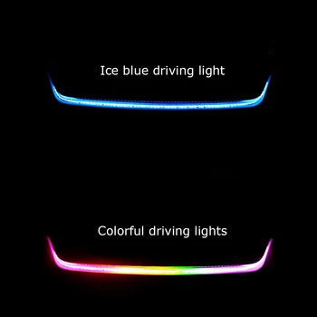 1.2 m 12V Automašīnas LED Strip Apgaismojums Aizmugures Bagāžnieka Astes Gaismas Dinamisko Streamer Bremžu Pagrieziena Signāla Atpakaļgaitas Brīdinājuma Gaismas Signāls, Lampu
