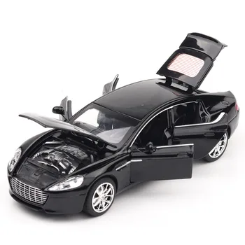1/32 Aston Martin One-77 Metāla Rotaļu Auto Lējumiem Sakausējuma Modelis Ar Pull Atpakaļ Funkcija/Muzika/Gaismas/Openable Durvīm, Bērnu Rotaļlietas Klāt