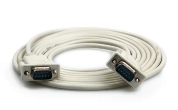 1.5 m/3m/5m/10m DB9 vīriešu vīriešu, M/M Kabelis Serial RS232 uz RS-232 kabelis