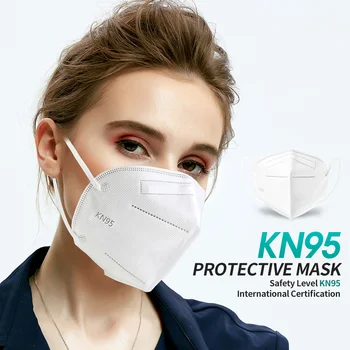 10/50/100 Gab FFP2 CE Maska FFP2 Sejas Sejas Maskas 5 Slāņi nepievelk putekļus Reuseable Muti filtra Masku Veselības Aprūpes Mascarillas
