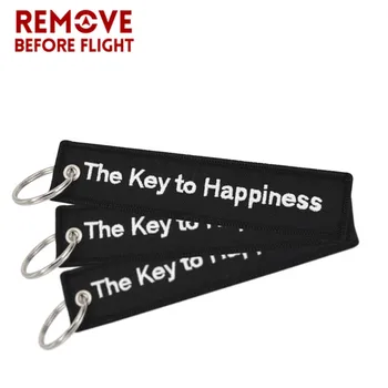 10 GAB. Keychain porta chaves Izšūšanas Atslēgu piekariņi Kulons Atslēga uz Laimi Keyfob Atslēgu Gredzens Cool Motociklu Keychain dāvanu
