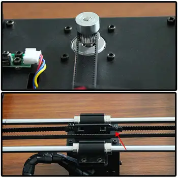 10 Metru GT2 Laika Jostas 6mm Platums Fit RepRap 3D Printeri Mendel Rostokas Prusa Creality CR-10 Ender 3 Anet A8