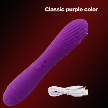 10 ātruma Mīksto burvju Smart wand spēcīgs, liels, Vibratori stick ķermeņa Masieris Sieviete Lesbiete Klitoru Stimulēt Masturbator seksa rotaļlietas