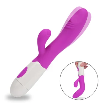 10 Ātruma Spēcīgu Trušu Vibrators Klitora Stimulators Double G Spot Massager Seksa Rotaļlietas Sievietēm Sieviešu Masturbator Seksa Veikals