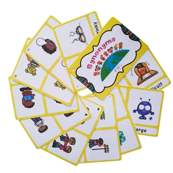 100 Grupu/set Pretstati angļu Vārdu Mācīšanās Kartes Kartīšu, Spēles, Puzles Bērniem Bērniem Bērnu Juguetes Educativos Rotaļlietas
