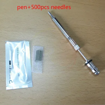 1000 gab. 0.16*7mm vienreizējās lietošanas, sterili skaistuma masāža adatas ar 1gb akupunktūras adatu locator Push adatu Ierīces