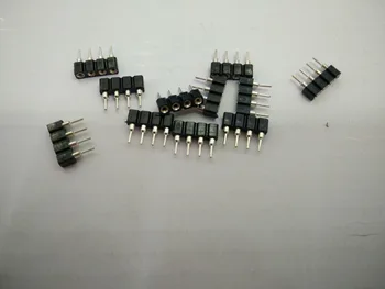 1000 gab./daudz 4pin RGB plug 4 pin, adata sieviešu tips 4pin DIY maza daļa, LED RGB 3528 un 5050 sloksnes