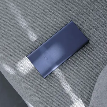 10000mAh Xiaomi Mi Power Bank 2i Ārējo Akumulatoru Banka 18W Ātri Uzlādēt Powerbank 10000 PLM09ZM ar Dual USB Izeja Tālruni