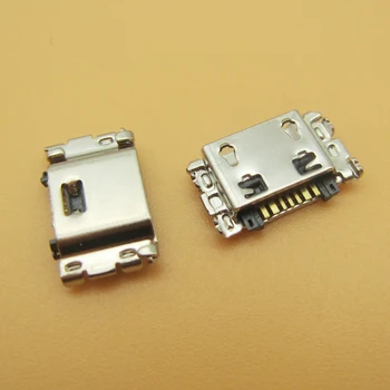 100gab Mikro mini USB Ports Uzlādes Kontaktligzda kontaktligzda Pieslēgvietas Samsung J5 SM-J500 J1 SM-J100 J100 J500 J3 J300F J7 J700 J700F 4987