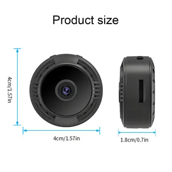 1080P HD IP mini kameras bezvadu Wifi drošības tālvadības uzraudzības nakts redzamības slēptās mobilo noteikšanas kameras