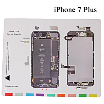 10PCS Magnētiskā Skrūve Mat iPhone 5/5.c/5s/6/6Plus/6s/6s Plus/7/7 Plus/8/8plus Profesionāla Gida Pad Mobilo Telefonu Remonts, Instrumenti, 3297