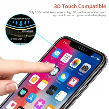 10pcs pilnekrāna Līme Rūdīts Stikls iPhone 12 Ekrāna Aizsargs iPhone 12 Pro Max 6.7 collu 5.4 6.1