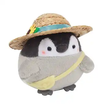 11 stilu Japāņu anime lelles Mini gudrs Pingvīns, plīša rotaļlietas, Keychain, Salmu cepures Augļi un dārzeņi sērija Bērniem, meitenes Dzimšanas diena 3162