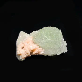 114g Dabīgā Akmens Rozā Dolomīta un Zaļo Fluorite Minerālu Kristālu Parauga Mājas Apdare No Hunan Provincē,Ķīnā A4-2