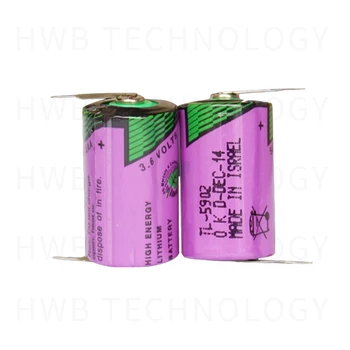12PCS TADIRAN ER14250 TL-5902 SL350 / 750 TL-2150 1/2AA 3,6 V litija baterijas PLC Ar fileja