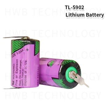 12PCS TADIRAN ER14250 TL-5902 SL350 / 750 TL-2150 1/2AA 3,6 V litija baterijas PLC Ar fileja