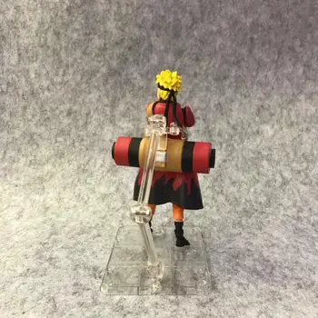 14cm Naruto Shippuden Anime Skaitļi Uzumaki Naruto Trīs Paaudzes PVC Rīcības Attēlu Kolekcija Modeli, Rotaļlietas, Dāvanas,
