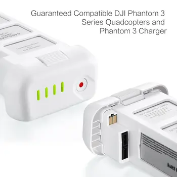 15.2 V 4480mAh Par DJI Phantom 3 Pro Advanced Standarta Saprātīga LiPo Akumulators