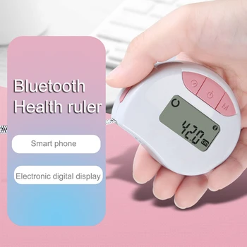 150cm Digitālā Iestāde Lentes Bluetooth APP Pasākums LED Elektronisko Veselības Grupa Lentes Valdnieks, Ķermeņa Apkārtmērs un garuma mēru Režīmā