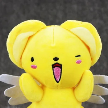 17cm Anime Cardcaptor Sakura Plīša Rotaļlietas Petroleja ar Mīkstu Pildījumu Lelles, Multfilmas Bērniem Dāvanas