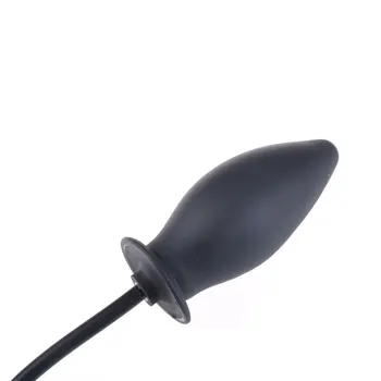 1GB Black Silikona Piepūšamās Gaisa Spilvenu Piemājas Massager Kaislīgi Pusei par Labu Karstā Pārdošanas
