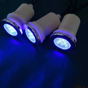1W ūdensizturīgu krāsu mainīšana RGB LED zemūdens vanna apgaismojums / LED Džakuzi bez gaismas kontrolieris