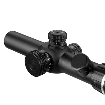 2-7X24 Jaunu Riflescopes Šautene Jomu Medību Jomu w/ Stiprinājumi Bezmaksas piegāde