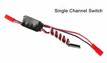 2.A Single / Dual Channel LED Gaismas Kontrolieris Slēdzis RC FPV Multicopter Quadcopter QAV250 7335
