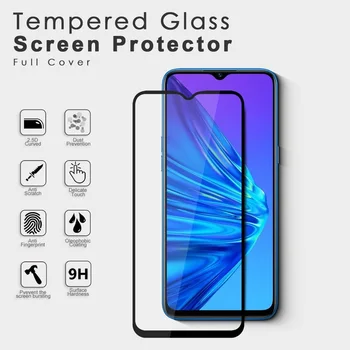 2 in 1 Screen Protector for OPPO Realme 5 6 Pro X3-C11 C15 C12 X50 XT X2 7 Pro C3 Stikla Realme 5 Kameras Objektīvs Rūdīta Stikla Plēves