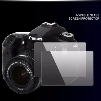 2 Pakotnes Oriģināls 9H Kameras Rūdīta Stikla LCD Ekrāna Aizsargs, Par PENTAX K30 K50 KS2 K70 K3 K5II K5 II 3 COLLU Kameras LCD Filmu