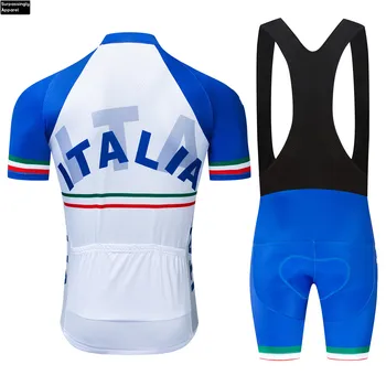 201 Pro Tour de Itālija Riteņbraukšana Džersija Komplekts Kalnu Velosipēds Apģērbu MTB Velosipēdu Drēbes Maillot Ropa Ciclismo Vīriešu Velo Komplekts 12.D