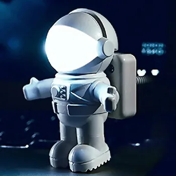 2019 Jaunu Ierodas Astronauts USB Gaismas Radošo Dāvanu