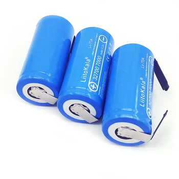 2019 LiitoKala 3.2 V 32700 7000mAh 6500mAh LiFePO4 Baterijas 35A Nepārtraukta Novadīšana Maksimālais 55A Augstas jaudas akumulators+Niķeļa plāksnēm, 17827