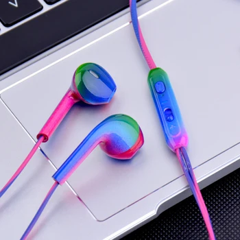 2020 3,5 mm Vadu-Austiņas slīpums Mūzikas Earbuds, Stereo Gaming Austiņas Ar Mikrofonu Priekš iPhone Xiaomi Huawei Sporta Austiņas