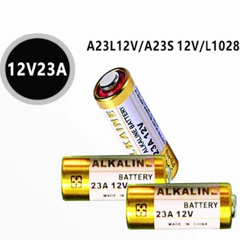 20pcs Sārma baterija 12V 23A akumulators 12V 23A 23A 12 V 21/23 A23 E23A MN21 TĀLVADĪBAS kontroles tālvadības pults baterijas TĀLVADĪBAS Daļa