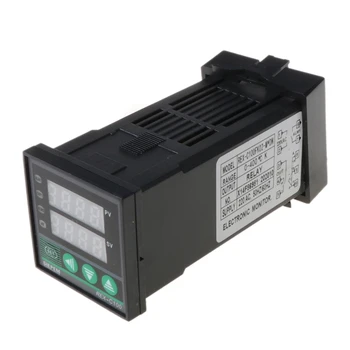 220V AC PID Digitālais Temperatūras regulators REX-C100(M) 0 Līdz 400C K Tipa Releju Izejas #Sep.12