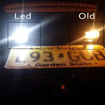 23Pcs Auto LED Interjera Apgaismojums Spuldzes Komplektā BMW X5 E53 2000. - 2006. Gadam Balts 5421