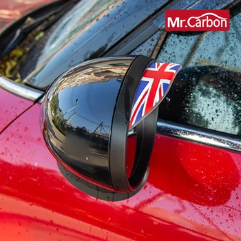 2GAB Automašīnu atpakaļskata spogulis, lietus pārsegs dekoratīvie Piederumi BMW MINI COOPER S VIENS JCW F54 F55 F56 F60 R55 R56 R60, R61