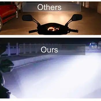 2GAB Motocikla Lukturi LED Moto Darba Auto Gaismas Lukturis, 12v 12w Motociklu Autonoma Lampas, Auto Piederumi, Auto Miglas Lukturi