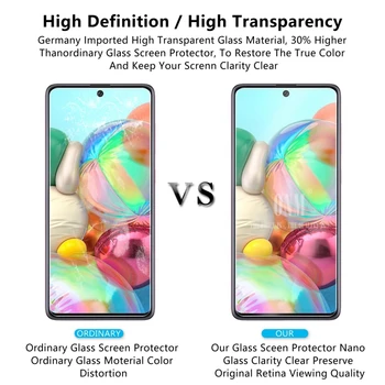 2gab Rūdīta Stikla Samsung Galaxy A71 Ekrāna Aizsargs Premium Rūdīts Samsung Galaxy A71 Ekrāna aizsargplēvi