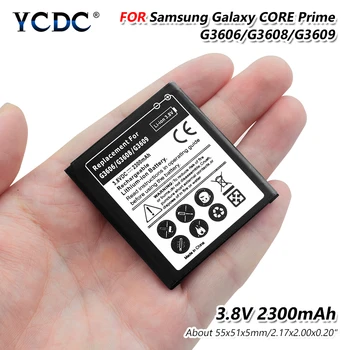 3.8 V 2300mAh Litija Akumulators EB-BG360CBC EB-BG360CBE EB-BG360BBE Samsung GALAXY CORE Ministru G3608 G3609 G3606 Tālruņa Akumulatora